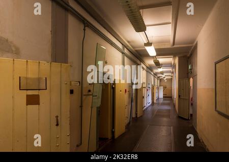 Bautzen: Prigione Bautzen Memorial, luogo di memoria per le vittime delle due carceri Bautzen i e l'ex prigione speciale Bautzen II («Stasi P Foto Stock