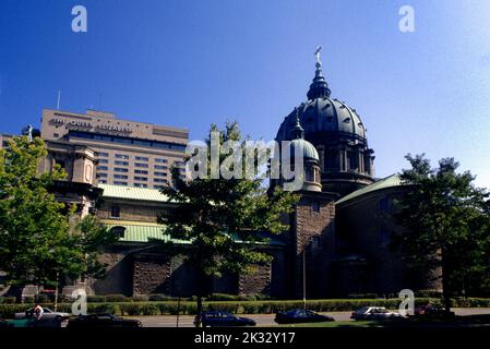 Maria Regina del mondo Basilica Montreal Quebec Canada Foto Stock