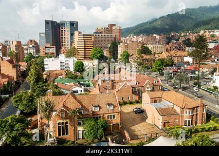 Bogota Colombia,Chapinero Norte Avenida Carrera 7,Colombiani Colombiani ispanici Sudamerica Latinoamericana Foto Stock