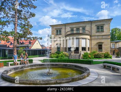 Wahnfried, la villa di Richard Wagner e parte del Museo Richard Wagner, Bayreuth, Baviera, Germania Foto Stock