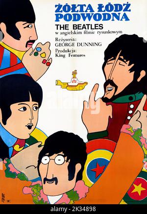 The Beatles | sottomarino giallo: Tutto quello che ti serve è Love Film Poster 1968 Foto Stock