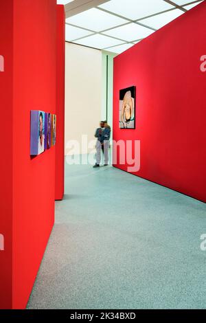 Mostra 'Feeling', Pinakothek der moderne, Monaco, Baviera alta, Baviera, Germania Foto Stock