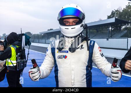 GARCIN Alexis (fra), Herrero Racing, Alpine A110 CUP, ritratto durante il 5th° round della Alpine Europa Cup 2022, dal 23 al 25 settembre sull'Autodromo Nazionale di Monza a Monza, Italia - Foto Marc de Mattia/DPPI Foto Stock