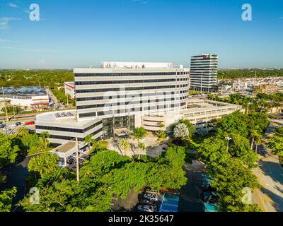 aventura, FL, USA - 19 settembre 2022: Centro commerciale Chase Bank Aventura Foto Stock