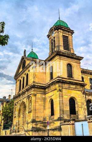 Chiesa di Saint Jacques Saint Christophe de la Villette a Parigi, capitale della Francia Foto Stock