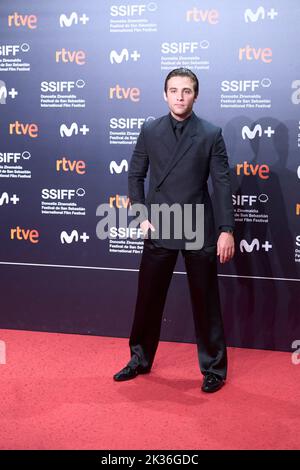 Pol Monen ha partecipato a 'Marlowe' e alla cerimonia di chiusura Red Carpet durante il 70th San Sebastian International Film Festival al Kursaal Palace il 24 settembre 2022 a Donostia, San Sebastian, Spagna. Foto di ABACAPRESS.COM Foto Stock