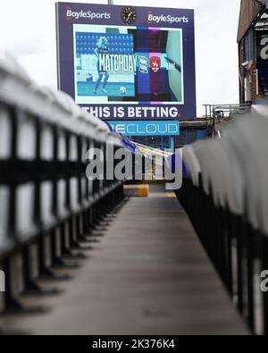 Birmingham, Regno Unito. 25th Set, 2022. Una visione generale di St Andrews durante la partita della fa Women's Super League Birmingham City Women vs Coventry United Women a St Andrews, Birmingham, Regno Unito, 25th settembre 2022 (Foto di Simon Bissett/News Images) Credit: News Images LTD/Alamy Live News Foto Stock