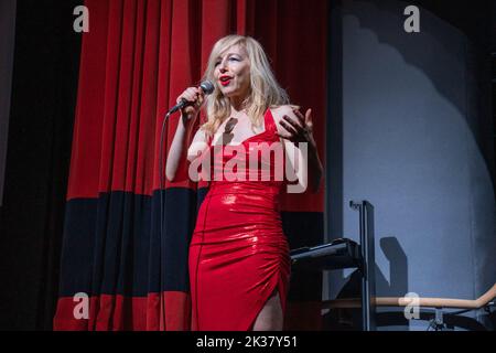 Toronto, Canada. 15th Set, 2022. Anna Fishbeyn alla "Galassia 360" Screening al Royal Cinema di Toronto. Credit: SOPA Images Limited/Alamy Live News Foto Stock