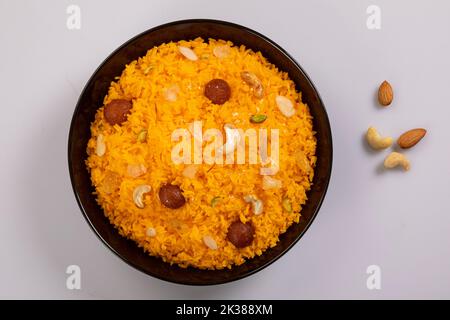 Dessert del Bangladesh jorda polau Foto Stock