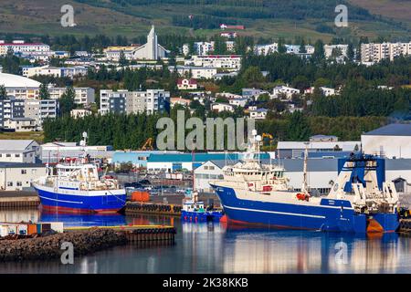 Akureyri, Islanda, Europa Foto Stock