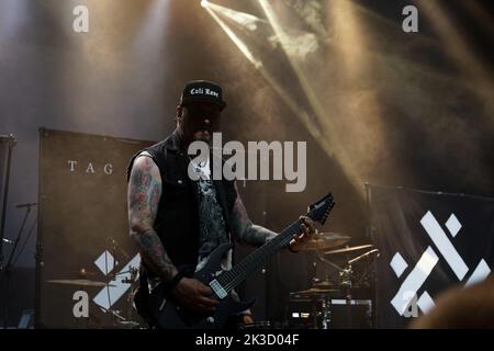 TAG MY HEART Rock A l'Usine, Istres, FRANCIA, 28/03/2022 Florent 'MrCrash' B. Foto Stock