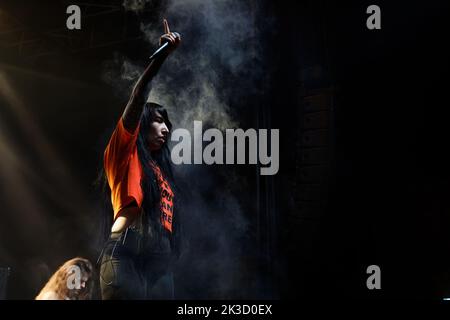 TAG MY HEART Rock A l'Usine, Istres, FRANCIA, 28/03/2022 Florent 'MrCrash' B. Foto Stock