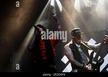 TAG MY HEART Rock A l'Usine, Istres, FRANCIA, 28/03/2022 Florent 'MrCrash' B. Foto Stock