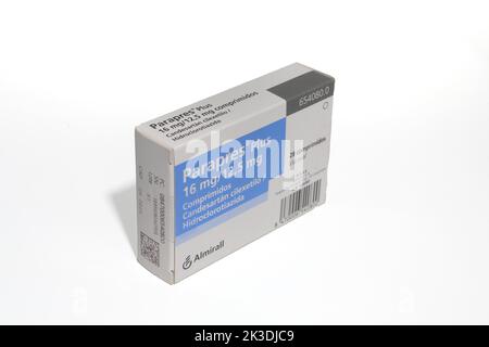 PARAPRES PLUS 16 mg/12 Foto Stock