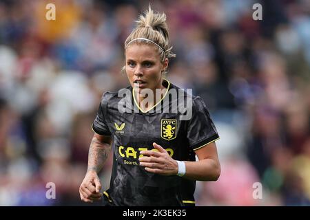 Leicester, Regno Unito. 25th Set, 2022. Leicester, Inghilterra, 25th 2022 settembre: Rachel Daly (8 Aston Villa) durante la partita della Super League delle donne fa di Barclays tra Leicester City e Aston Villa al King Power Stadium di Leicester, Inghilterra. (James Holyoak/SPP) Credit: SPP Sport Press Photo. /Alamy Live News Foto Stock