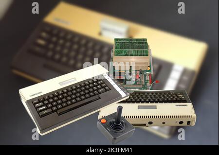 L'Atari 800 XL è il terzo modello della linea di computer a 8 bit commercializzato da Atari nella prima metà degli anni '80s. Foto Stock