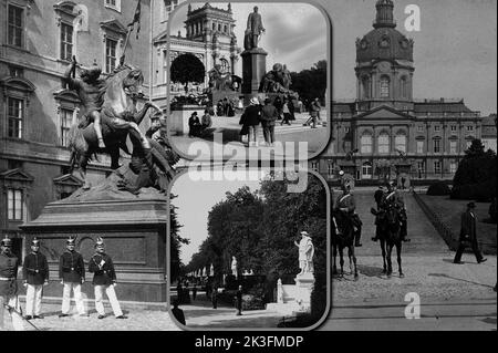 Berlino alla fine degli anni '1800s e all'inizio degli anni '1900s Foto Stock