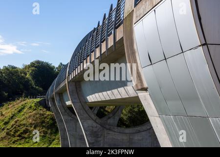 La ruota Falkirk, Scozia, Regno Unito 2022 Foto Stock