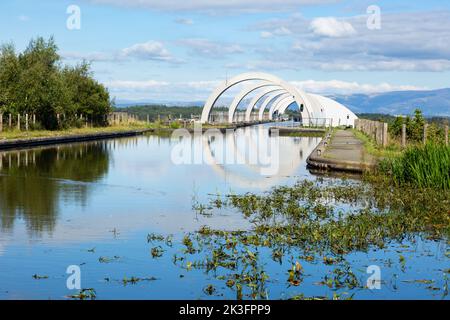 La ruota Falkirk, Scozia, Regno Unito 2022 Foto Stock