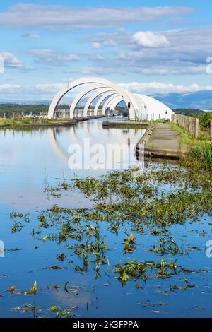 La ruota Falkirk, Scozia, Regno Unito 2022 Foto Stock