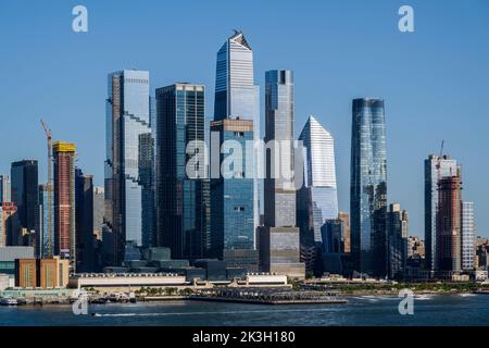 Hudson Yards, Manhattan, New York, Stati Uniti Foto Stock