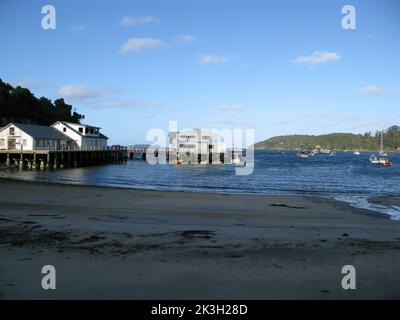 Oban. Il circuito Nord Ovest. Stewart isola Rakiura. Southland. Nuova Zelanda Foto Stock