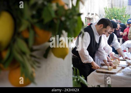 Sagra delle Arance, Muravera, Provincia di Cagliari, Sardegna, Italia Foto Stock