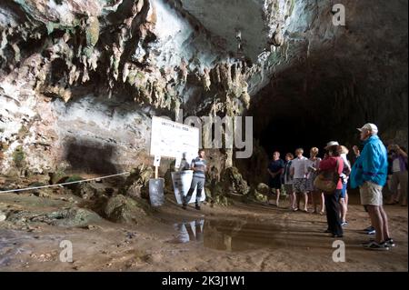 Grotta del Fico, Baunei, Ogliastra, Golfo di Orosei; Sardegna, Italia, Europa Foto Stock