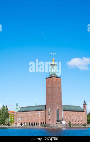 Stockholms stadshus, Municipio, Kungsholmen, Stoccolma, Svezia Foto Stock