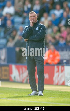 Responsabile della città di Leicester, Nigel Pearson Foto Stock