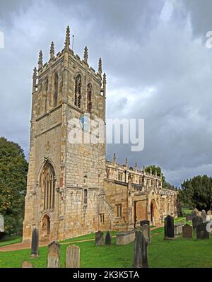 St Marys Church, Kirkgate, Tadcaster, Yorkshire, Inghilterra, REGNO UNITO, LS24 9BL Foto Stock