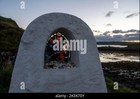 2022 settembre: Isola di canna, Ebridi interne, Scozia Foto Stock