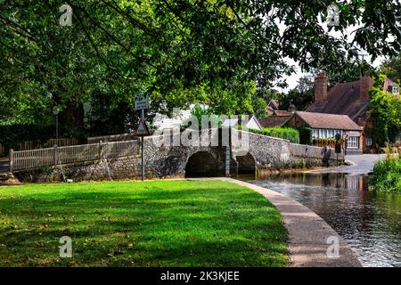 Eynsford, un villaggio e parrocchia civile nella città postale di Dartford, Kent, Inghilterra. Foto Stock