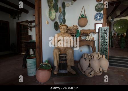 Museo della ceramica di Paco Tito, showroom Foto Stock