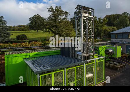 SkyDiamond è una struttura mineraria situata a Stroud, nel Gloucestershire, nel Regno Unito. Foto Stock