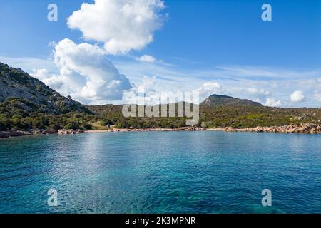 Sardinien Landschaft und Meer Foto Stock