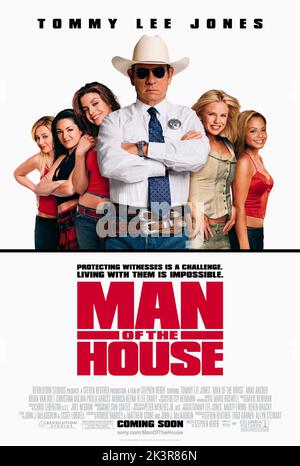 Kelli Garner, Paula Garces, Vanessa Ferlito, Tommy Lee Jones, Monica Keena & Christina Milian Film: Man of the House (USA 2005) personaggi: Barbara 'Barb' Thompson,Teresa (come Paula Garces),Heather,Ranger Roland Sharp,Evie & Anne regista: Stephen Herek 25 febbraio 2005 **AVVERTENZA** questa fotografia è solo per uso editoriale ed è copyright delle IMMAGINI COLUMBIA e/o del fotografo assegnato dalla Film o dalla Production Company e può essere riprodotta solo da pubblicazioni in concomitanza con la promozione del film di cui sopra. È richiesto un credito obbligatorio per LE FOTO DI COLUMBIA. Il Photographe Foto Stock