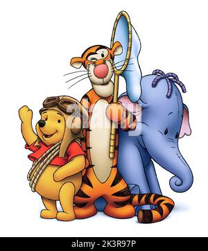 Winnie the Pooh, Tigger & Lumpy Film: Pooh'S Heffalump Movie (USA 2005) personaggi: Winnie the Pooh, & Lumpy regista: Frank Nissen 10 febbraio 2005 **AVVERTENZA** questa fotografia è solo per uso editoriale ed è copyright di DISNEY e/o del fotografo assegnato dalla Film o dalla Production Company e può essere riprodotta solo da pubblicazioni in concomitanza con la promozione del film di cui sopra. È richiesto un credito obbligatorio a DISNEY. Il fotografo deve essere accreditato anche quando è noto. Nessun uso commerciale può essere concesso senza autorizzazione scritta da parte della Film Company. Foto Stock