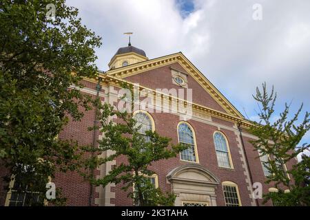 new bedford whaling museum edifici storici quartiere parco Foto Stock