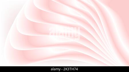 Sfondo astratto bianco-rosa. Disegno geometrico. Sfondo del sito, biglietti da visita, brochure. Immagine vettoriale. Illustrazione Vettoriale