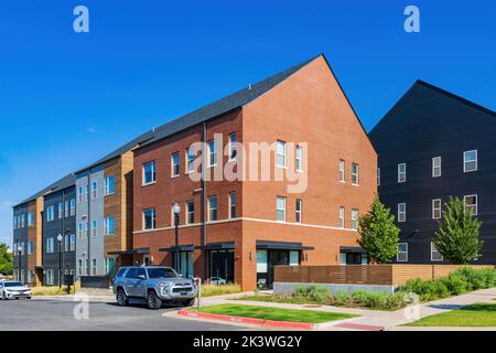 Oklahoma, 27 2022 AGOSTO - Sunny vista dell'appartamento per gli studenti Foto Stock