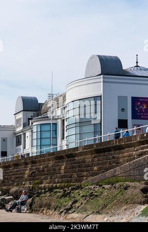 Vista dello Spa Theatre Bridlington Foto Stock