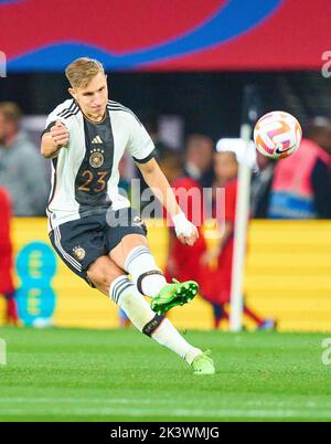 Nico Schlotterbeck, DFB 23 nella UEFA Nations League 2022 partita INGHILTERRA - GERMANIA 3-3 nella stagione 2022/2023 il 26 settembre 2022 a Londra, Gran Bretagna. © Peter Schatz / Alamy Live News Foto Stock