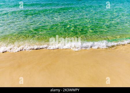 Immagine dettagliata del surf a Santa Rosa, Florida Foto Stock