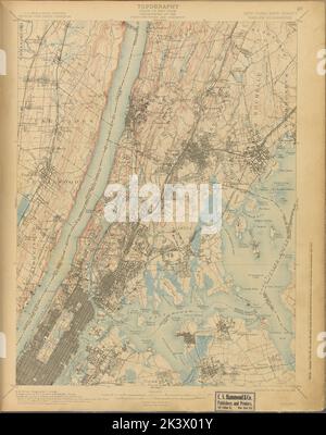 Harlem, Survey of 1888-89 and 1897, ed. Of 1900, repr. 1908. 1899 - 1926. Cartografica. Atlanti, Mappe. Lionel Pincus e la Principessa Firyal Map Division. New Jersey , Mappe Foto Stock