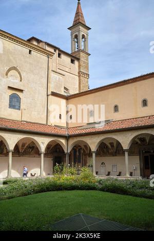 Il Chiostro al Museo San Marco di Firenze Foto Stock