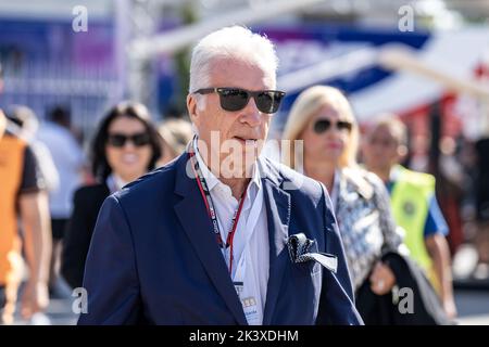 Monza, Italia. , . Piero FERRARI, Parco di Monza, Autodromo, Formula uno, F1, Gran Premio d'Italia, Grosser Preis von Italien, GP d'Italie, Motorsport, Formel1, Campionato Mondiale di Formula 1 2022. Gran Premio d'Italia. - Foto copyright: Cristiano BARNI/ATP immagini Credit: SPP Sport Press Photo. /Alamy Live News Foto Stock