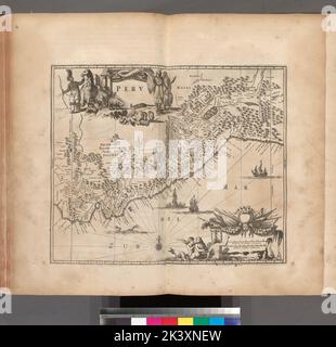 Perù Ogilby, John, 1600-1676. Cartografica. Mappe, Atlantici. 1671. Lionel Pincus e la Principessa Firyal Map Division. America, Indie Occidentali, Britanniche , Storia Foto Stock