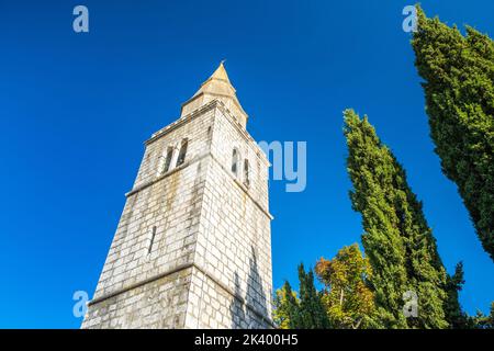 Città di Dobrinj su Krk in Croazia Foto Stock