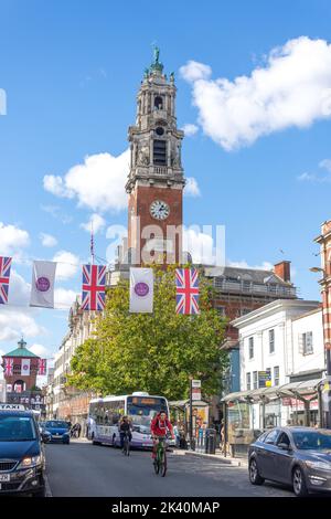 Colchester Town Hall High Street, Colchester, Essex, Inghilterra, Regno Unito Foto Stock